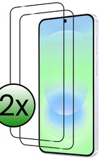 BASEY. BASEY. Samsung Galaxy A37 Screenprotector Glas Full Cover - 2 PACK