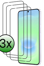 BASEY. BASEY. Samsung Galaxy A37 Screenprotector Glas Full Cover - 3 PACK