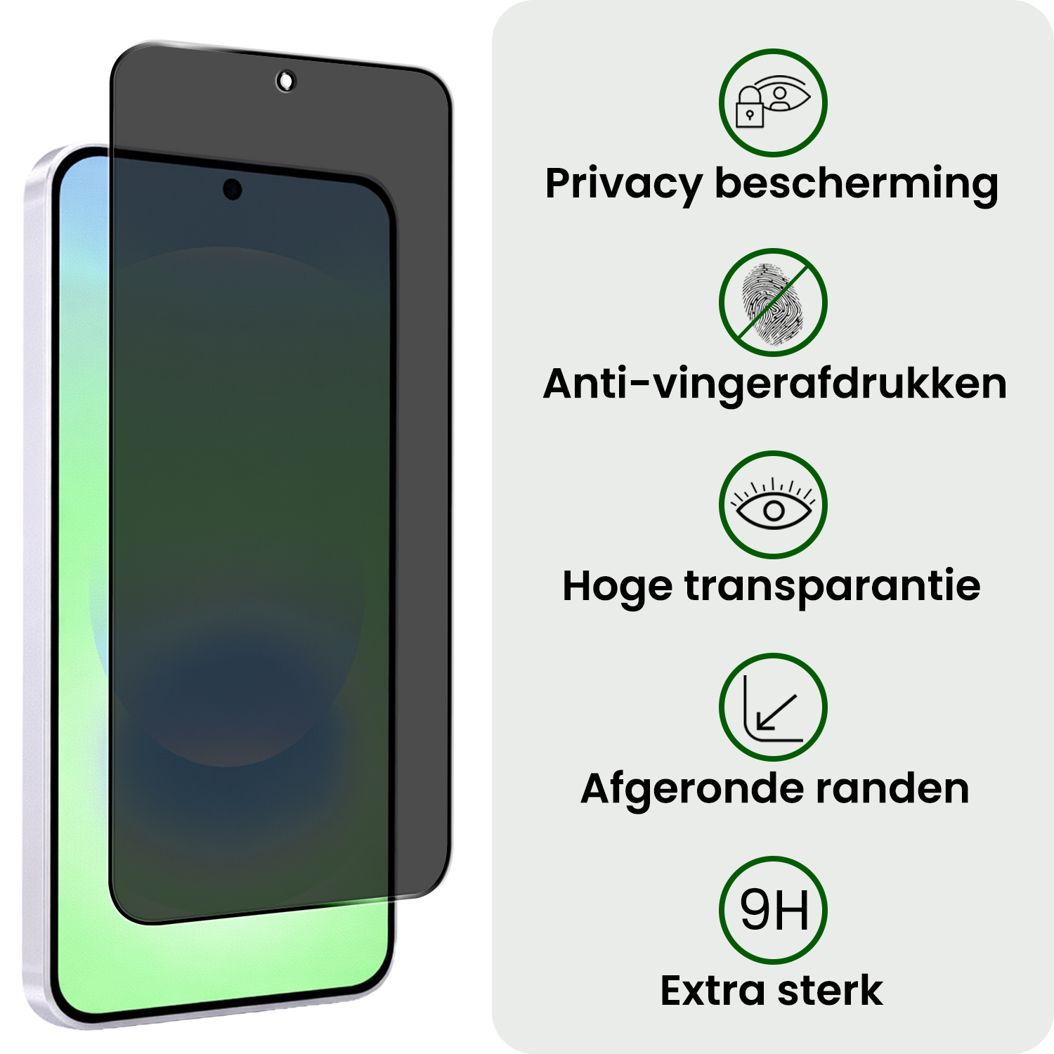 BASEY. BASEY. Samsung Galaxy A37 Screenprotector Glas Privacy