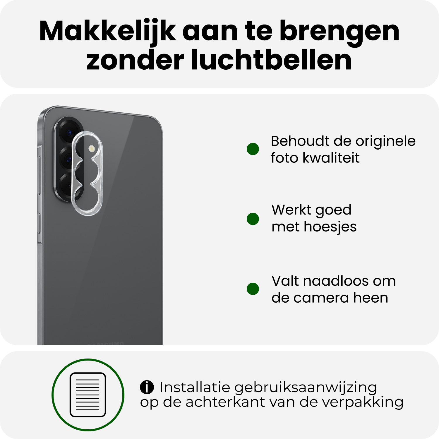 BASEY. BASEY. Samsung Galaxy A37 Camera Screenprotector