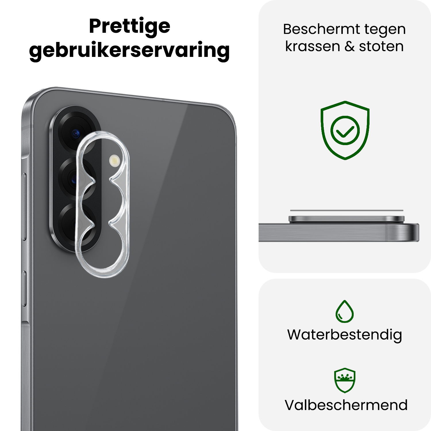 BASEY. BASEY. Samsung Galaxy A37 Camera Screenprotector - 2 PACK