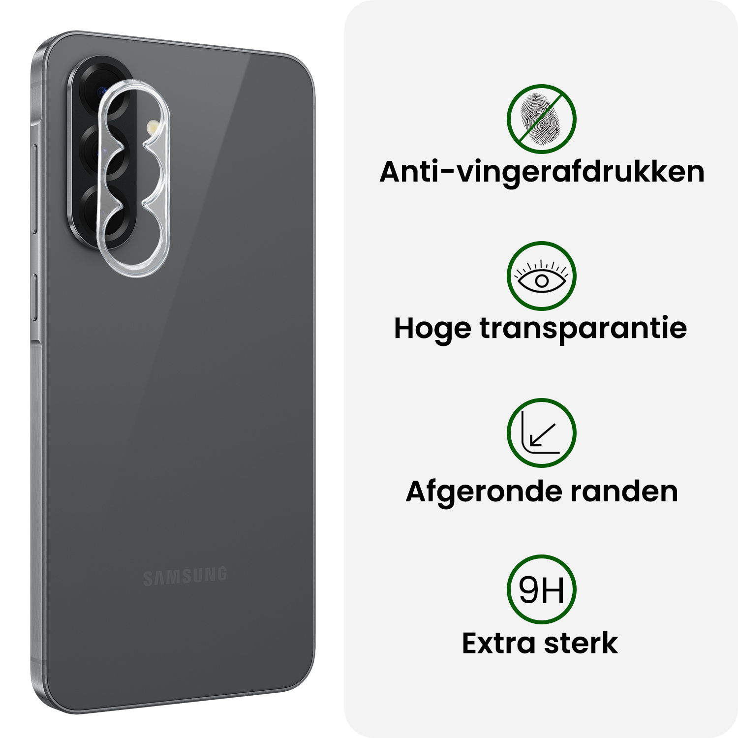 BASEY. BASEY. Samsung Galaxy A37 Camera Screenprotector - 3 PACK