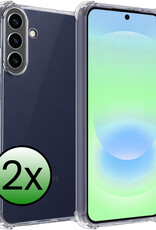 BASEY. BASEY. Samsung Galaxy A37 Hoesje Shockproof - Transparant - 2 PACK