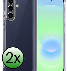 BASEY. BASEY. Samsung Galaxy A37 Hoesje Shockproof - Transparant - 2 PACK