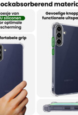 BASEY. BASEY. Samsung Galaxy A37 Hoesje Shockproof Met 2x Screenprotector