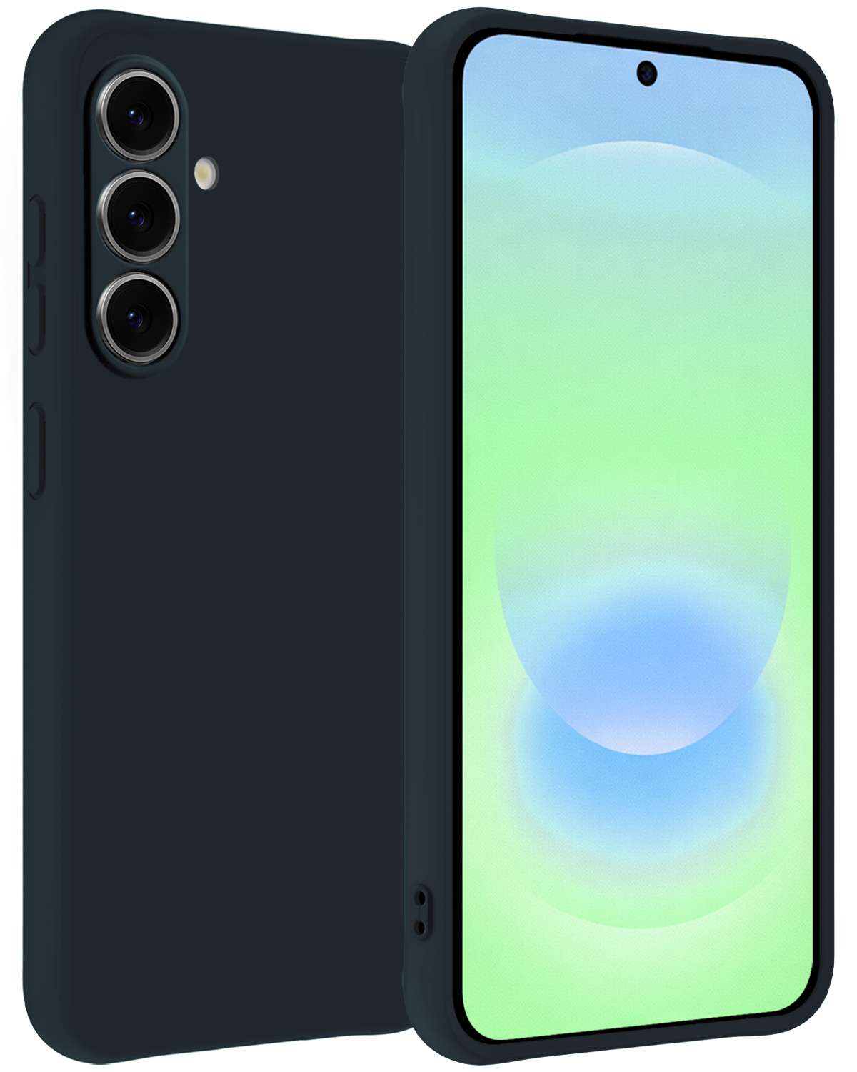 BASEY. BASEY. Samsung Galaxy A37 Hoesje Siliconen - Donkerblauw