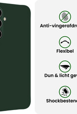 BASEY. BASEY. Samsung Galaxy A37 Hoesje Siliconen - Donkergroen