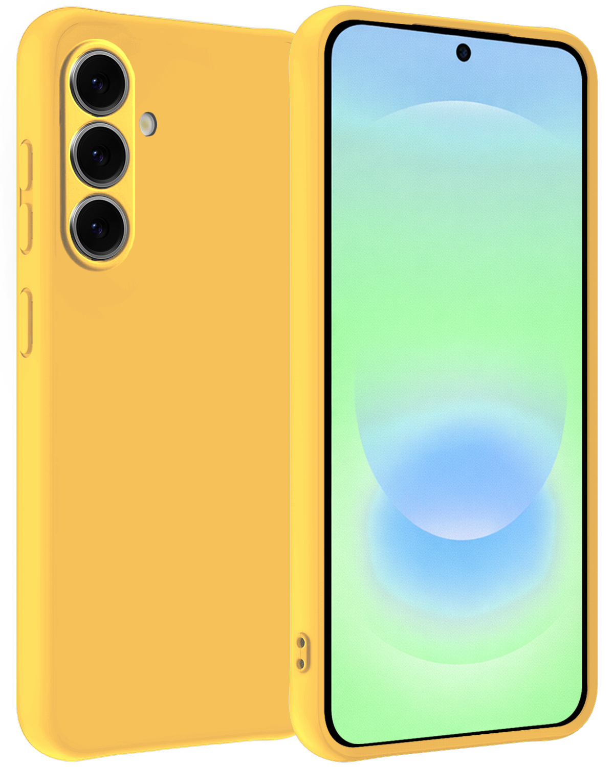 BASEY. BASEY. Samsung Galaxy A37 Hoesje Siliconen - Geel