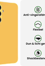 BASEY. BASEY. Samsung Galaxy A37 Hoesje Siliconen - Geel