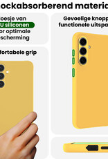 BASEY. BASEY. Samsung Galaxy A37 Hoesje Siliconen - Geel