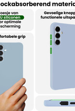 BASEY. BASEY. Samsung Galaxy A37 Hoesje Siliconen - Lichtblauw