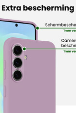 BASEY. BASEY. Samsung Galaxy A37 Hoesje Siliconen - Lila