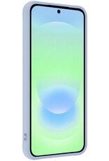 BASEY. BASEY. Samsung Galaxy A37 Hoesje Siliconen - Lichtblauw - 2 PACK