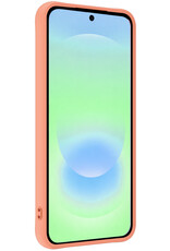 BASEY. BASEY. Samsung Galaxy A37 Hoesje Siliconen - Perzik - 2 PACK