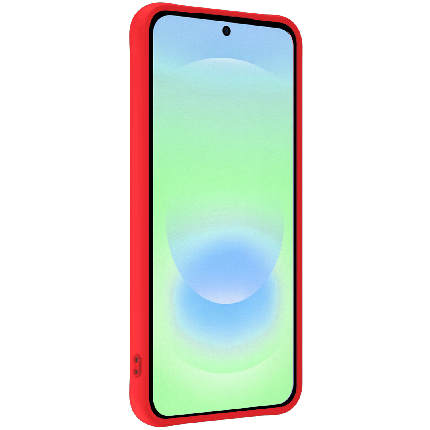 BASEY. BASEY. Samsung Galaxy A37 Hoesje Siliconen - Rood - 2 PACK