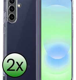 BASEY. BASEY. Samsung Galaxy A37 Hoesje Siliconen - Transparant - 2 PACK