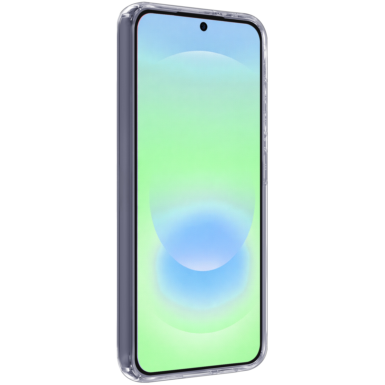 BASEY. BASEY. Samsung Galaxy A37 Hoesje Siliconen Met 2x Screenprotector - Transparant