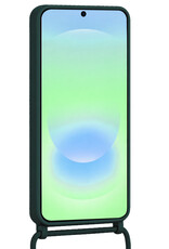 BASEY. BASEY. Samsung Galaxy A37 Hoesje Pashouder met Koord - Donkergroen - 2 PACK