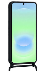 BASEY. BASEY. Samsung Galaxy A37 Hoesje Pashouder met Koord - Zwart