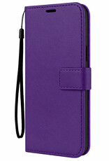 BASEY. BASEY. Samsung Galaxy A37 Hoesje Bookcase - Paars