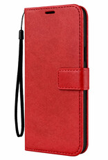 BASEY. BASEY. Samsung Galaxy A37 Hoesje Bookcase - Rood