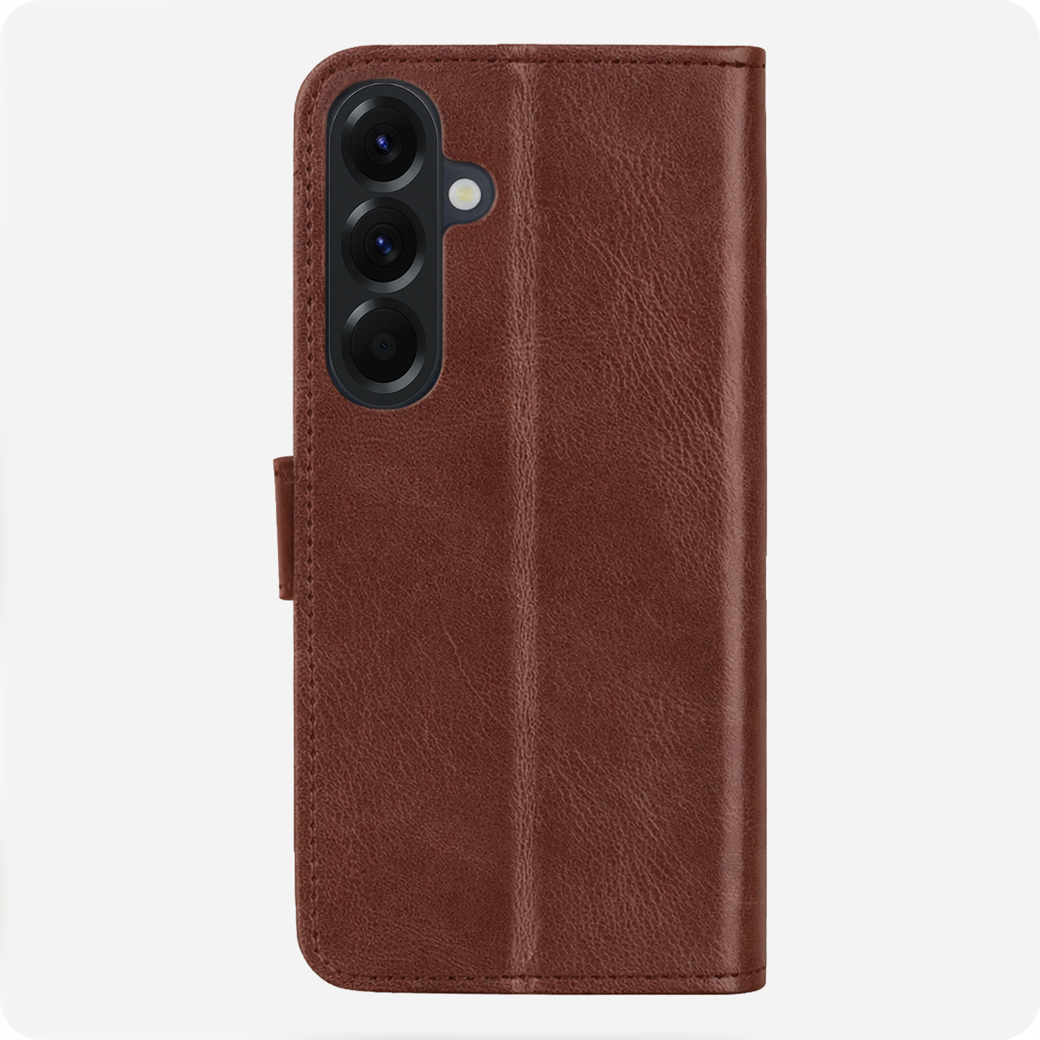 BASEY. BASEY. Samsung Galaxy A37 Hoesje Bookcase Met Screenprotector - Bruin