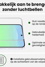 BASEY. BASEY. Samsung Galaxy A37 Hoesje Bookcase Met 2x Screenprotector - Wit