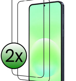 BASEY. BASEY. Samsung Galaxy A57 Screenprotector Glas Full Cover - 2 PACK