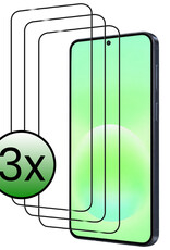 BASEY. BASEY. Samsung Galaxy A57 Screenprotector Glas Full Cover - 3 PACK