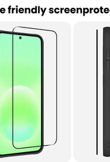 BASEY. BASEY. Samsung Galaxy A57 Screenprotector Glas Full Cover - 3 PACK