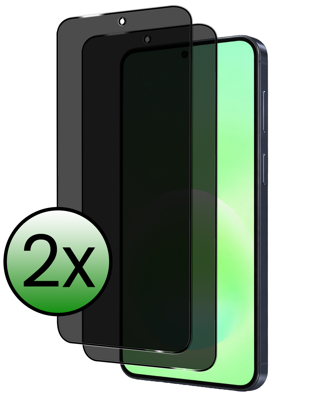 BASEY. BASEY. Samsung Galaxy A57 Screenprotector Glas Privacy - 2 PACK