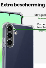 BASEY. BASEY. Samsung Galaxy A57 Hoesje Shockproof - Transparant