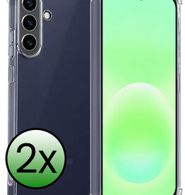 BASEY. BASEY. Samsung Galaxy A57 Hoesje Shockproof - Transparant - 2 PACK