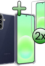 BASEY. BASEY. Samsung Galaxy A57 Hoesje Shockproof Met 2x Screenprotector