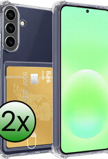 BASEY. BASEY. Samsung Galaxy A57 Hoesje Pashouder - 2 PACK