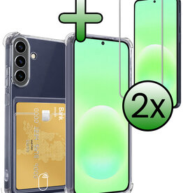 BASEY. BASEY. Samsung Galaxy A57 Hoesje Pashouder Met 2x Screenprotector