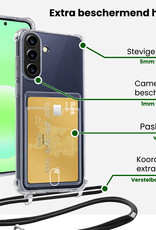 BASEY. BASEY. Samsung Galaxy A57 Hoesje Pashouder met Koord