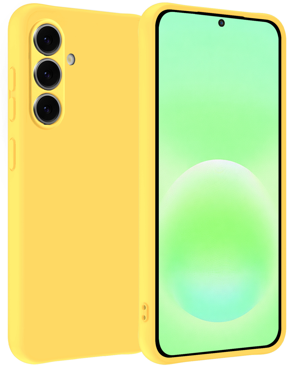 BASEY. BASEY. Samsung Galaxy A57 Hoesje Siliconen - Geel