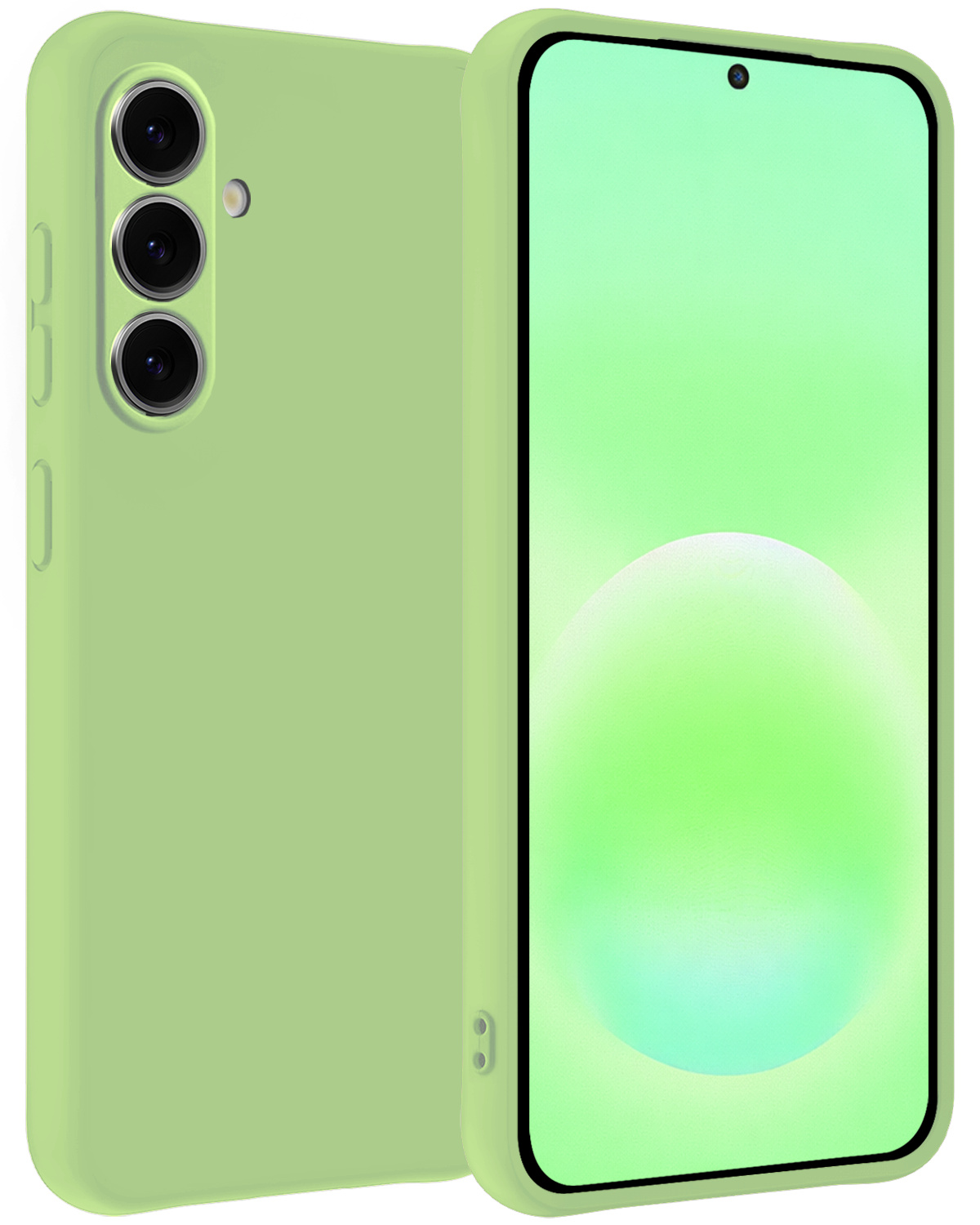 BASEY. BASEY. Samsung Galaxy A57 Hoesje Siliconen - Groen