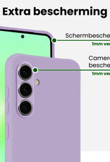 BASEY. BASEY. Samsung Galaxy A57 Hoesje Siliconen - Lila