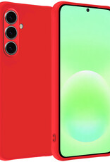 BASEY. BASEY. Samsung Galaxy A57 Hoesje Siliconen - Rood