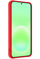 BASEY. BASEY. Samsung Galaxy A57 Hoesje Siliconen - Rood