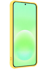 BASEY. BASEY. Samsung Galaxy A57 Hoesje Siliconen - Geel - 2 PACK