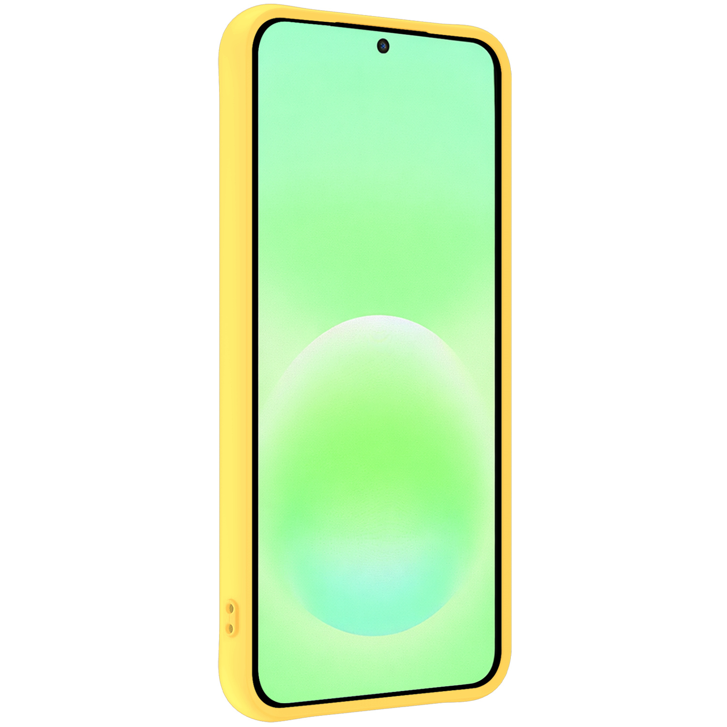 BASEY. BASEY. Samsung Galaxy A57 Hoesje Siliconen - Geel - 2 PACK