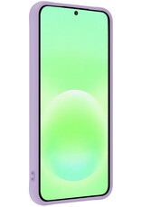 BASEY. BASEY. Samsung Galaxy A57 Hoesje Siliconen - Lila - 2 PACK