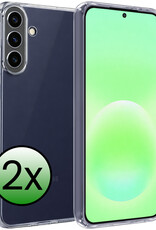 BASEY. BASEY. Samsung Galaxy A57 Hoesje Siliconen - Transparant - 2 PACK