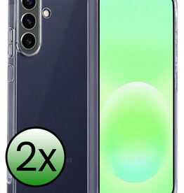 BASEY. BASEY. Samsung Galaxy A57 Hoesje Siliconen - Transparant - 2 PACK