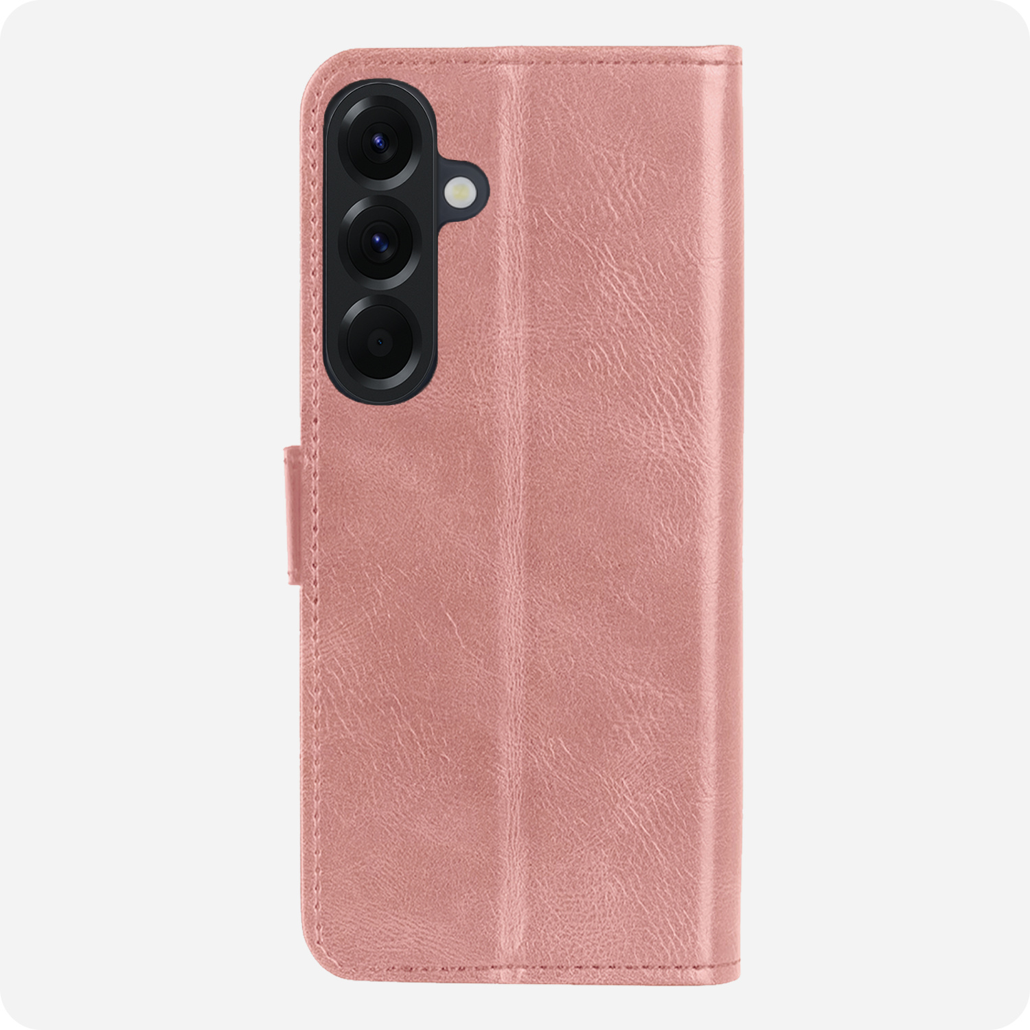 BASEY. BASEY. Samsung Galaxy A57 Hoesje Bookcase Met 2x Screenprotector - Rose Goud
