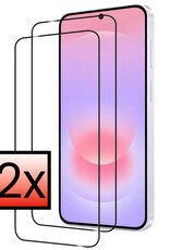 NoXx NoXx Samsung Galaxy A37 Screenprotector Glas Full Cover - 2 PACK