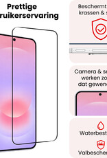 NoXx NoXx Samsung Galaxy A37 Screenprotector Glas Full Cover - 2 PACK